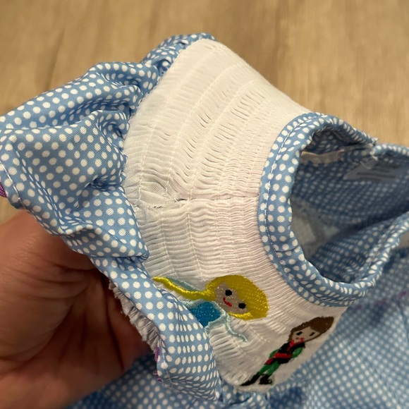 girl smocked 6-12m - Picture 2 of 3